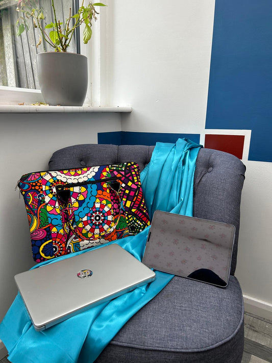 African Laptop Bag - Multicoloured