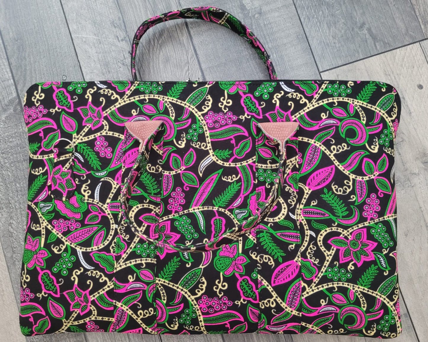 African Laptop Bag - Paisley Pattern